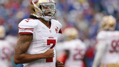 Boos Rain on Colin Kaepernick in Buffalo