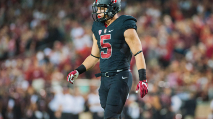 Injury keeps Stanford’s McCaffrey out vs. Notre Dame