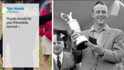 Golfing great Arnold Palmer dies at 87