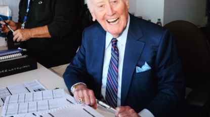 Years Later, Vin Scully Signs Off For Final Time