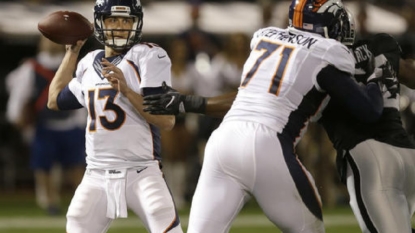 Broncos return blocked PAT for dramatic win over Saints