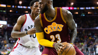 Cleveland Cavaliers edge Toronto Raptors for ninth National Basketball Association win