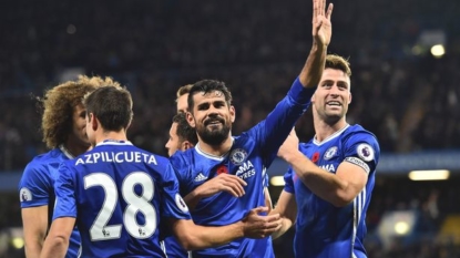 Chelsea overwhelm Everton 5-0 in EPL