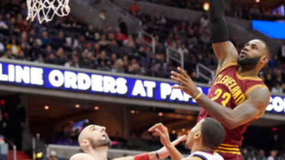 LeBron, Cavs follow White House with win, 105-94 at Wizards