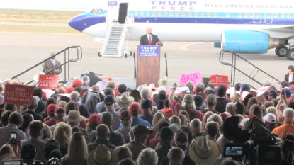 Republican VP candidate Mike Pence rallies in Loveland