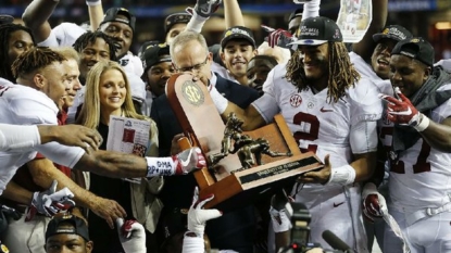 No. 1 Alabama romps past Florida 54-16 in SEC title game