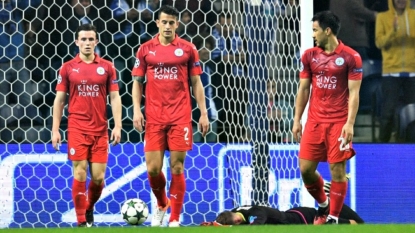 Porto routs Leicester 5-0, joins English champs in last 16