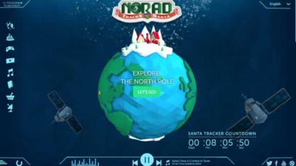 Tracking Santa’s journey on Christmas Eve is easy