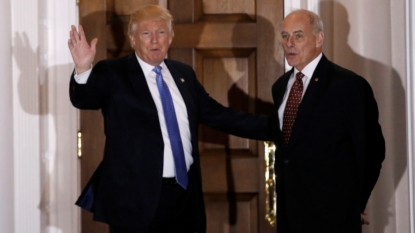 Trump taps retired Marine general John Kelly for DHS