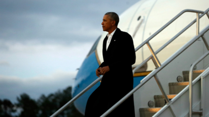 A Tearful President Barack Obama Thanked Michelle in His Emotional Farewell Address