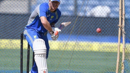 Australian cricket team practices ahead of second test match