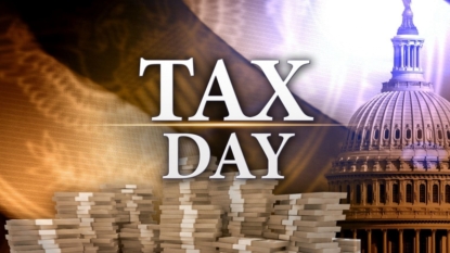 Deadline for filing tax returns is Tuesday this year