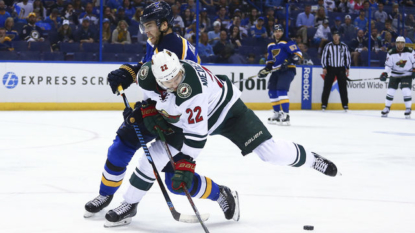 Edmundson’s OT winner sends Allen, Blues past Wild 2-1