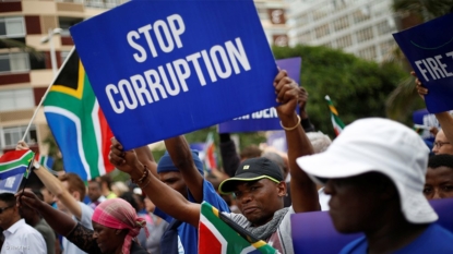 South Africans hold nationwide protests against Zuma