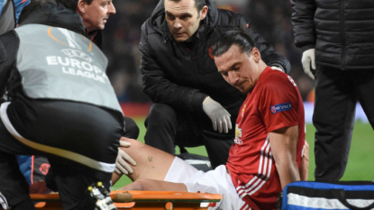 Ibrahimovic and Rojo facing lengthy spells out with serious knee injuries