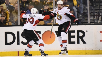 Karlsson helps Senators edge Rangers 2-1 in Game 1