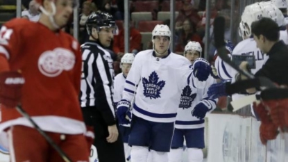 Leafs Beat Wings 5-4 in Last Appearance at “The Joe”