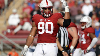 Man working on NFL draft stage falls, is injured