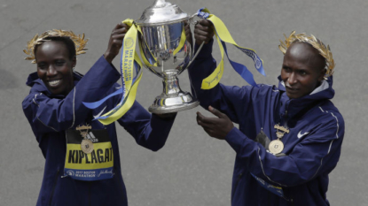 Kenyan runners win Boston Marathon