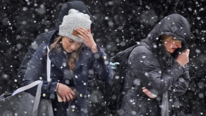 Southern New England gets second day of snow, sleet, rain