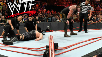 Braun Strowman Causes Ring to Collapse After Superplex to Big Show