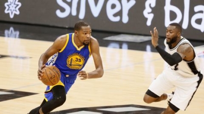 Curry’s 36 points leads Warriors to sweep Spurs, 129-115