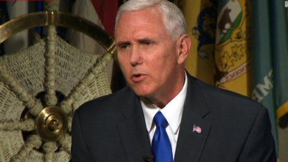 Pence cites Trump’s ‘leadership’ in commencement address