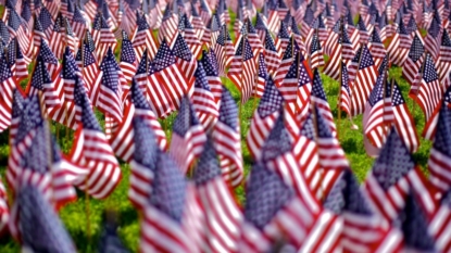 Fairbury Flag Lady Promotes Flag Day, Patriotism