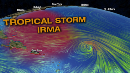 Tropical storm warning posted for part of North Carolina