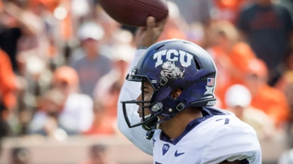 Oklahoma State drops Big 12 opener to TCU 44-31