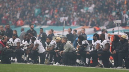 NFL National Anthem Protests Continue in Week 4 in London