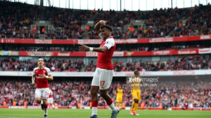 Nacho Monreal goal helps Arsenal overcome Brighton and Hove