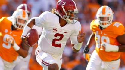 No. 1 Alabama visits Aggies after steamrolling 2 SEC teams