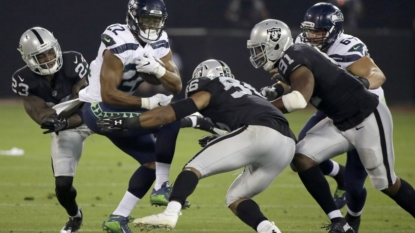 Seahawks force five turnovers in comeback win over Rams