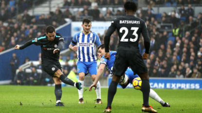 Willian’s Stunning Strike Gives Chelsea A 2-0 Lead At Brighton