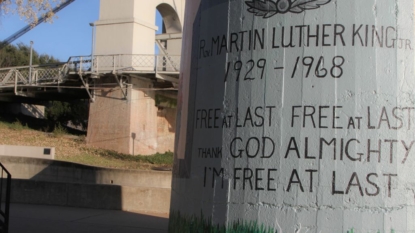 People march in Indianapolis to honor Dr. Martin Luther King, Jr