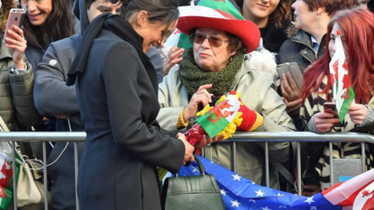 Prince Harry, Meghan Markle visit Cardiff Castle in Wales