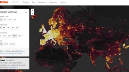 Strava fitness tracker could pose security risk for armed forces