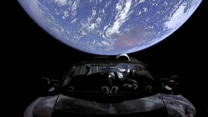 Amateur astronomers photograph Tesla Roadster in space