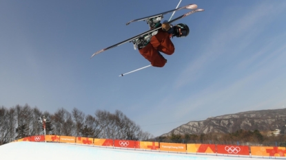 Cassie Sharpe of Comox goes for freestyle skiing gold