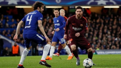 Champions League: Messi ends drought against Chelsea to give Barca draw