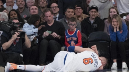 Knicks star out for remainder of the season