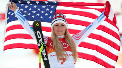 Vonn leads Olympic women’s Alpine combined