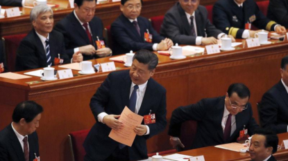 China suppresses criticism of revised constitution