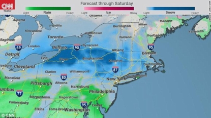 A Dangerous Mix of Wind, Rain and Surging Seas