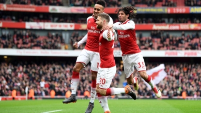 English Premier League Report: Arsenal v Watford 11 March 2018