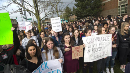 Pascagoula High School Participates in National Walkout Day