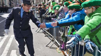 Mark Hamill celebrates St. Patrick’s Day at Dublin parade