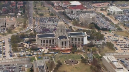 Oklahoma education funding bill signed; teacher protest continue