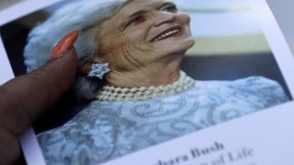 Former first lady Barbara Bush’s memorial service set for 11 am Saturday